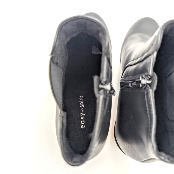 Easy Spirit Caelan Round Toe Ankle Booties Women's Black Size US6M EU36.5 - Picture 13 of 13